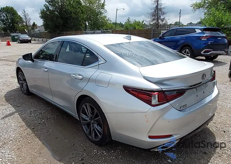 2019 Lexus Es 350 F Sport из США, поврежденный, VIN 58ABZ1B15KU046126